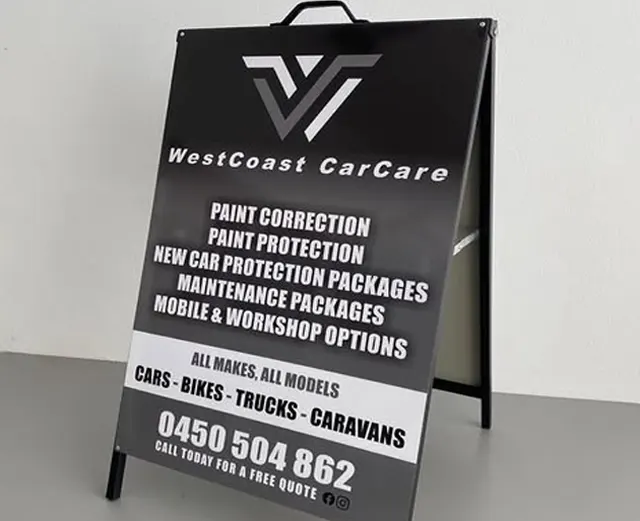 A-Frame Signage in Perth