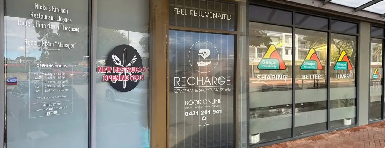 Glass & Window Graphics in Perth
