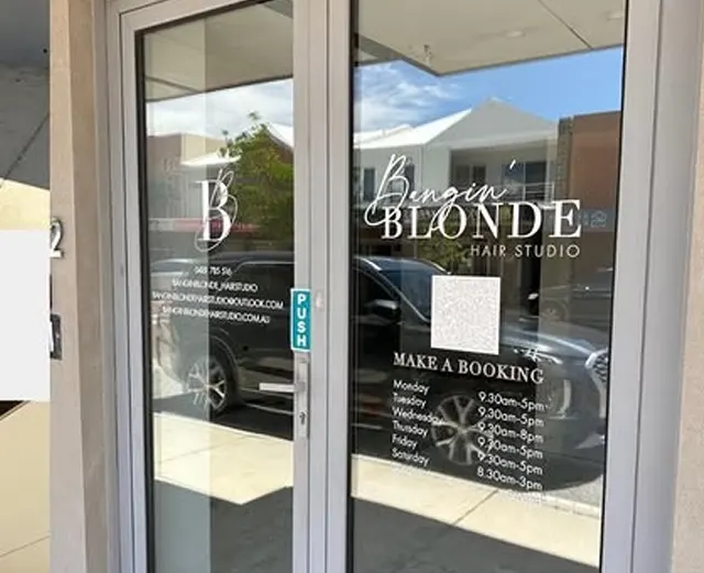 Glass & Window Graphics in Perth